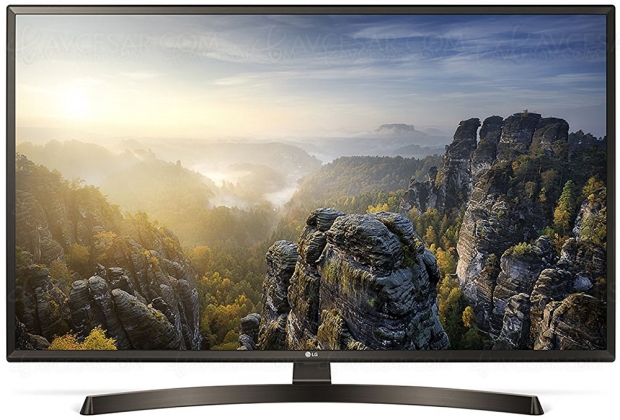 TV LED Ultra HD LG UK6470 : diagonales 43