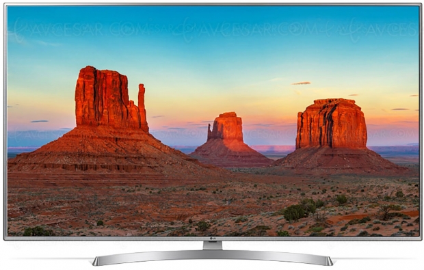 TV LED Ultra HD LG UK6950 : diagonales 43