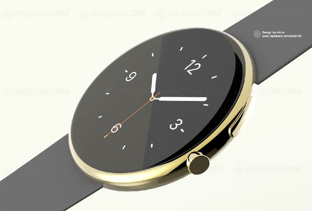 Apple Watch ronde en vue