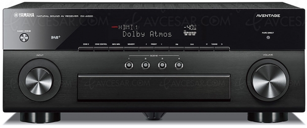 Ampli 7.2 Yamaha RX‑A880, HDR Dolby Vision, HDMI 2.0b/HDCP 2.2, BT.2020, DLNA, MusicCast Surround, Bluetooth, AirPlay, Dolby Atmos, DTS:X…