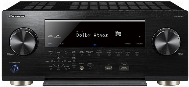 Pioneer VSX‑LX503, 9.2, Dolby Atmos, DTS:X, FlareConnect, ChromeCast, DTS Play‑FI, DSD…