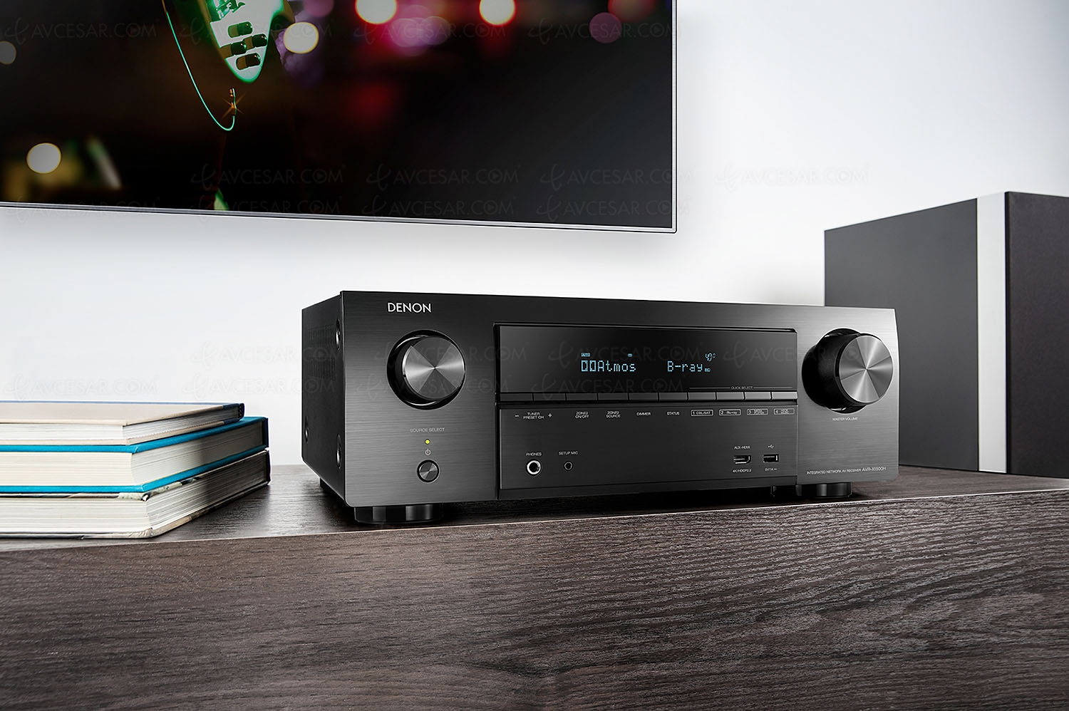 Denon AVRX1500H, amplificateur 7.2 Bluetooth, HDMI 2.0b, HDR10, HDCP 2