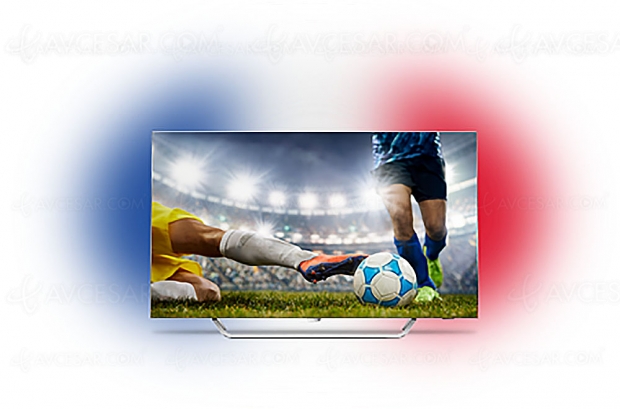 Coupe du Monde de Football Son et Lumière avec le drapeau de votre équipe et les TV Philips Ambilight