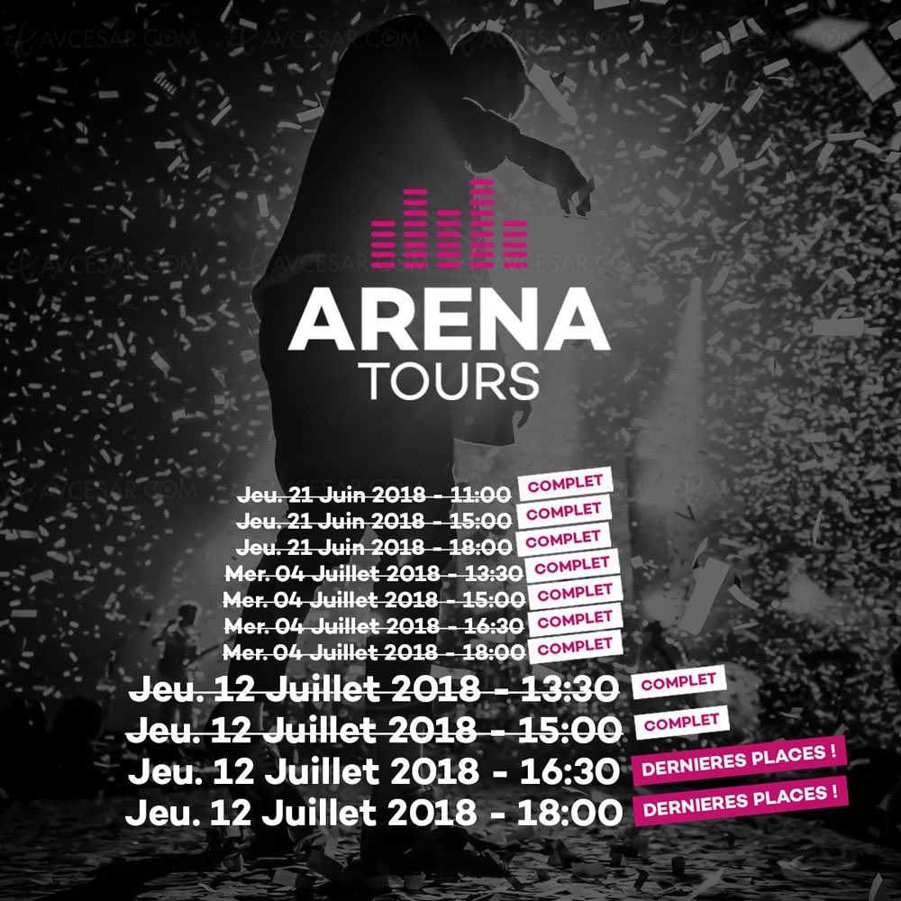 Arena Tours découvrez les coulisses des plus grands concerts