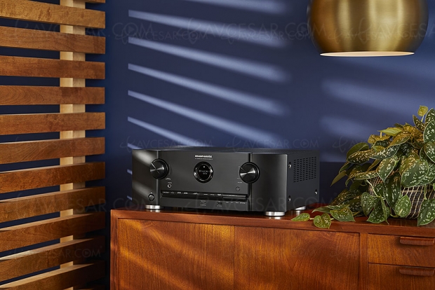 Marantz SR5013, amplificateur 7.2, Upscaling Ultra HD, multiroom Heos, HDR, AirPlay 2, Alexa, Dolby Atmos 5.1.2 et DTS:X 7.1