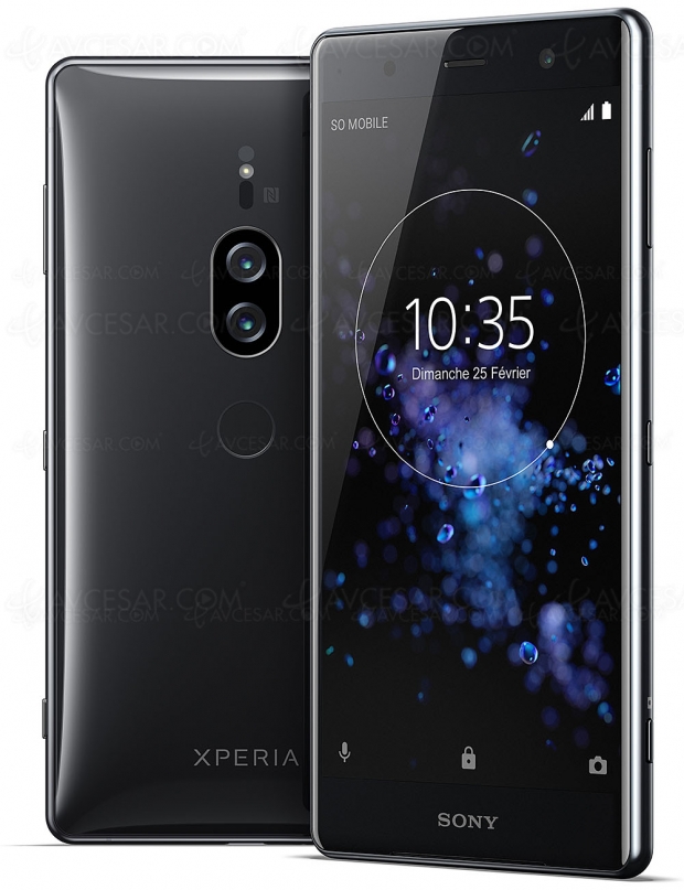 Sony Xperia XZ2 Premium : écran 5,8'' Ultra HD/4K, double capteur, caméra 960 i/s et Bluetooth 5.0