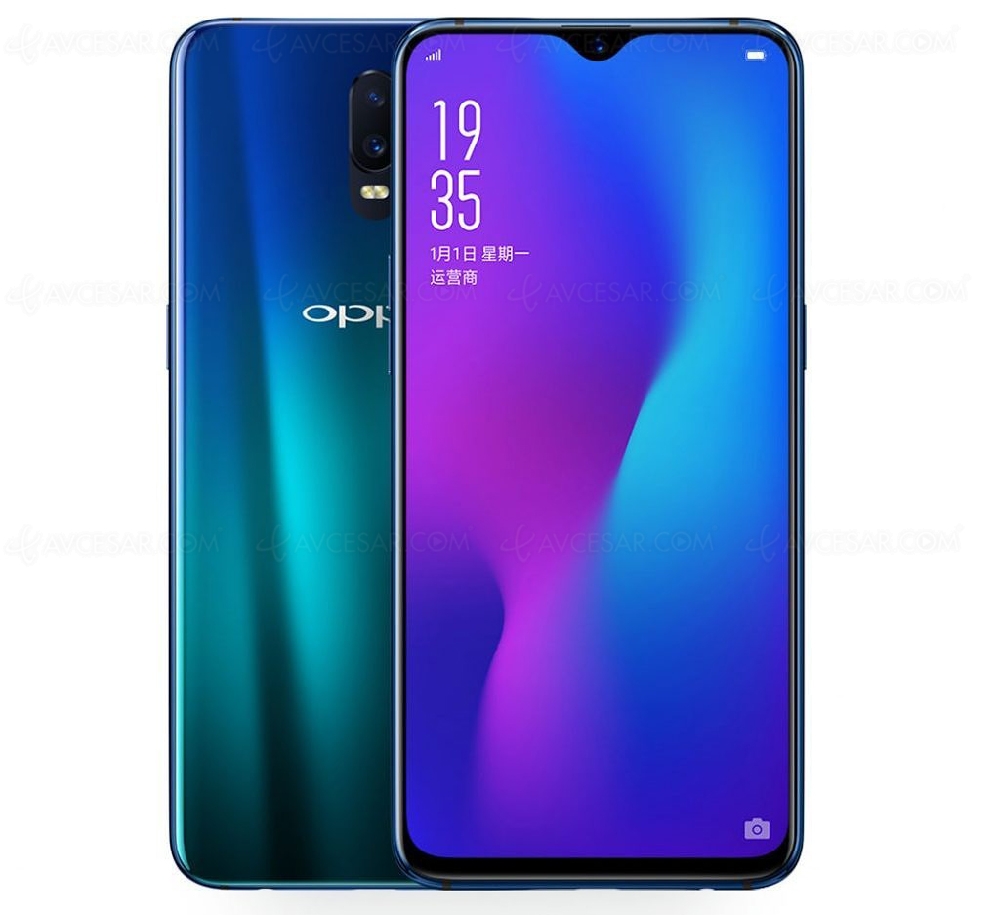 Mignonne encoche pour le smartphone Oppo F9