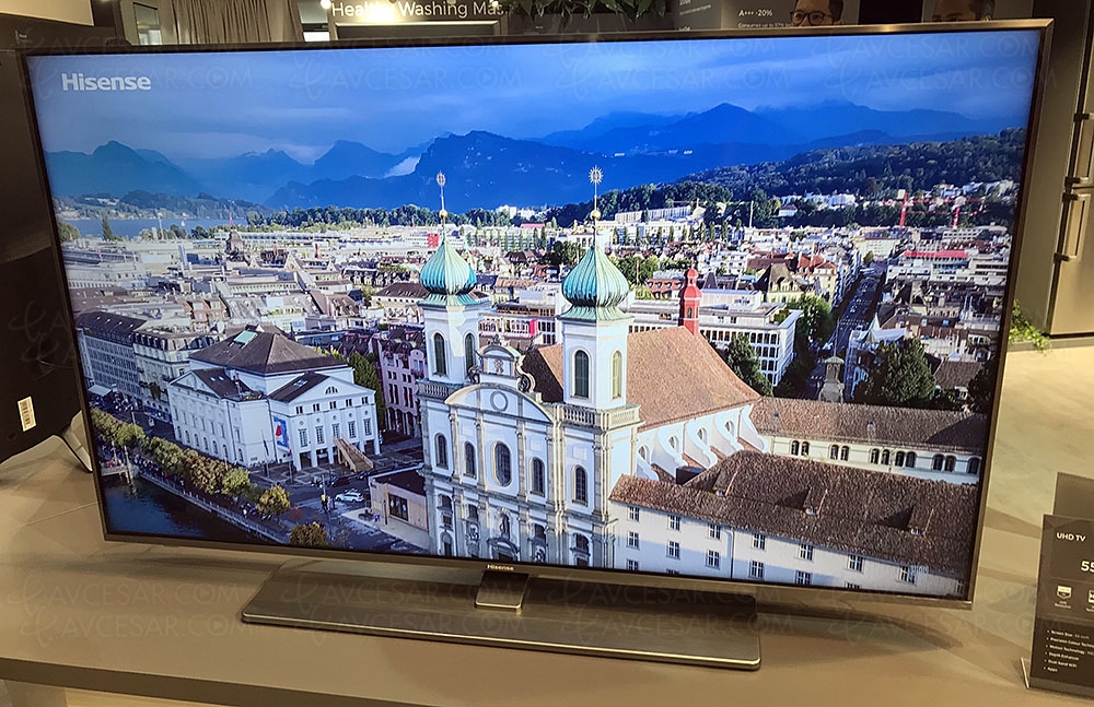 IFA 18 TV LED Ultra HD Hisense A6550 Hisense A6500 43 50 55 Et