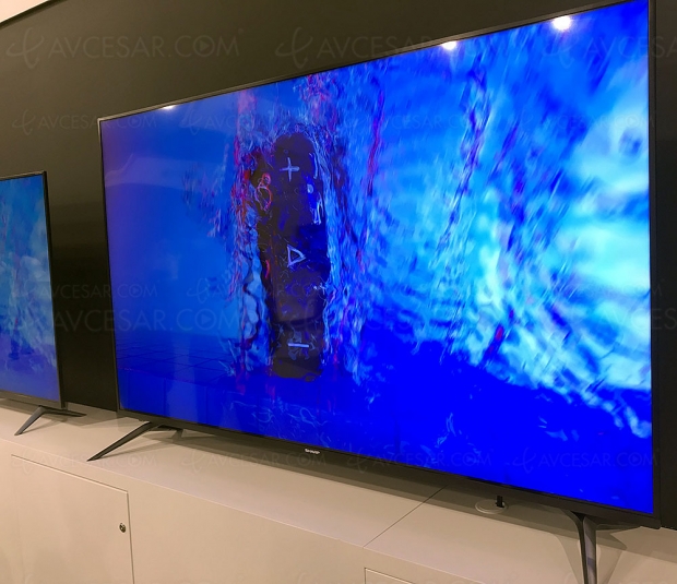IFA 18 > TV LED Ultra HD Sharp UI9362E, 60'' et 70'' annoncés