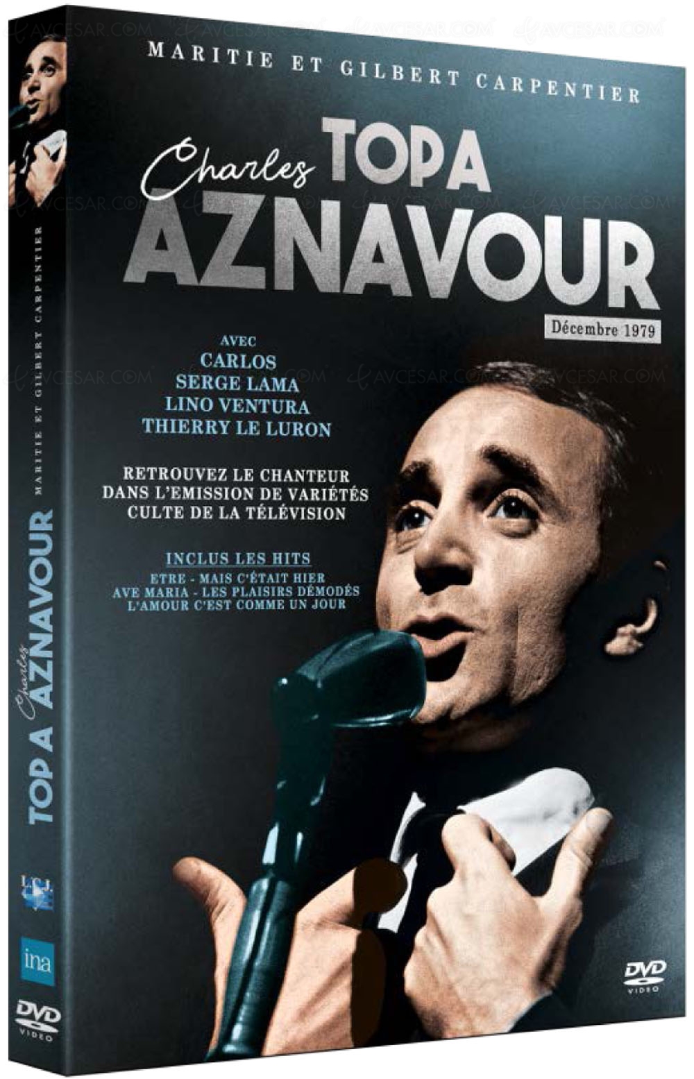Carlos L Auto Du Papa De Toto Charles Aznavour chez Maritie et Gilbert Carpentier en 1979 (DVD)
