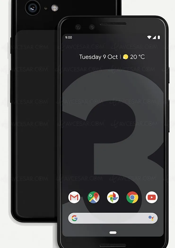 nouveau-smartphone-google-pixel-3-ecran-oled-5-5-hdr-et-100-dci-p3-et-google-assistant