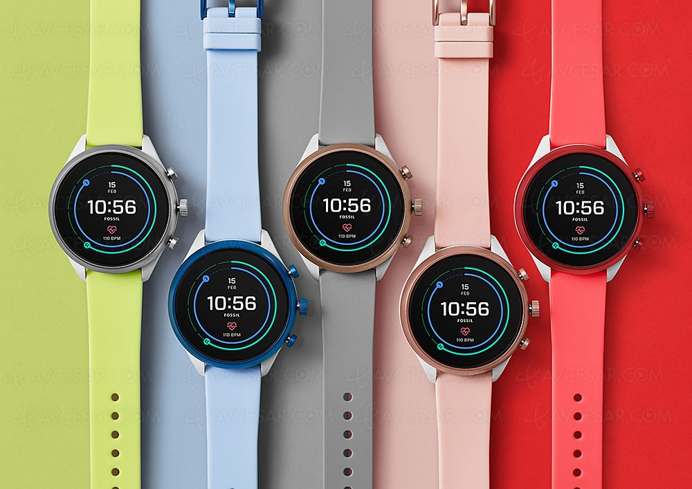 Montre connecté fossil best sale sport