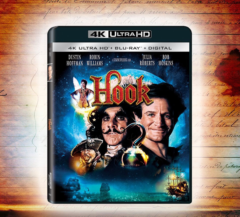 Hook pique de nouveau en 4K Ultra HD Blu‑Ray