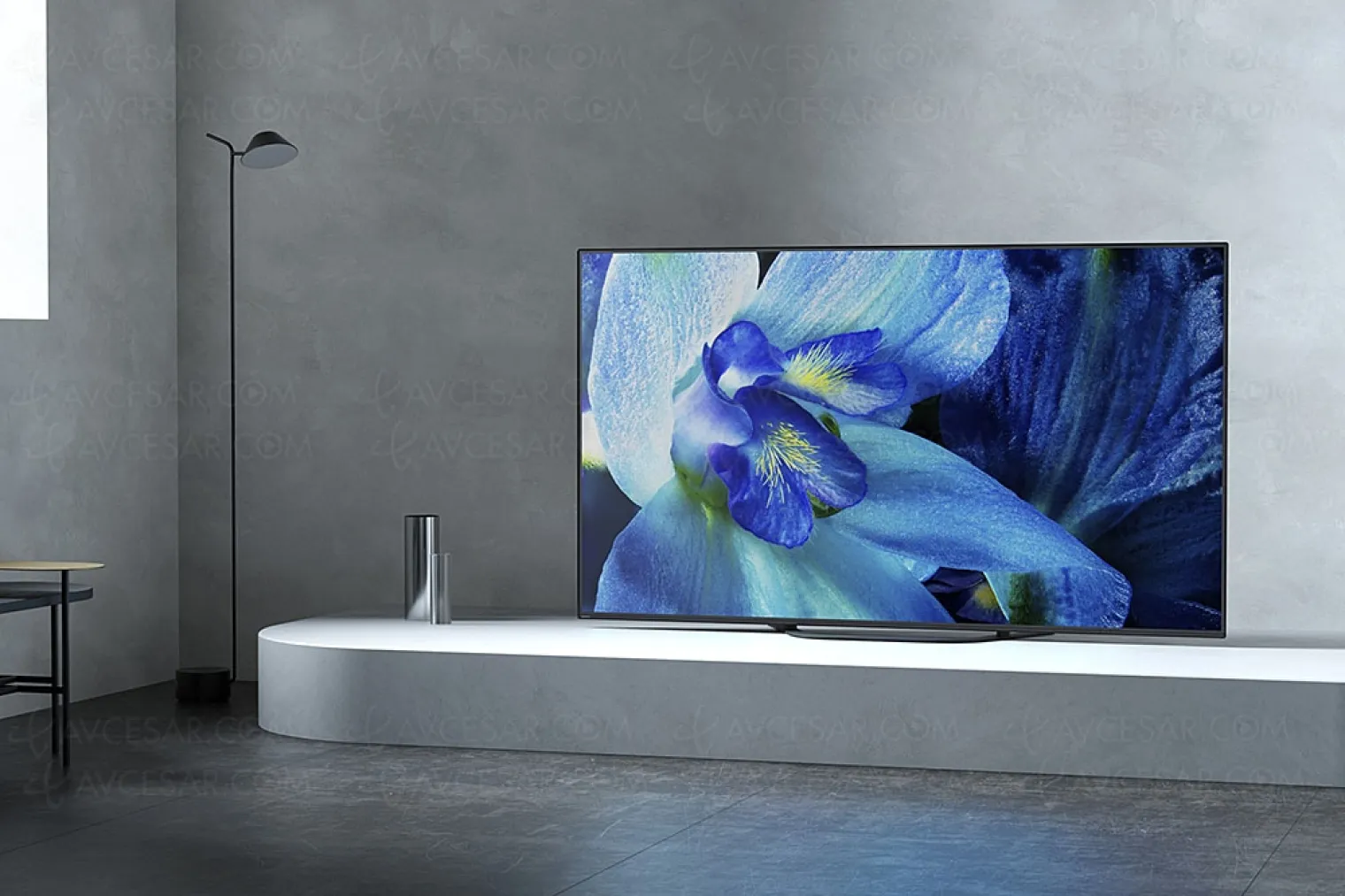 CES 19 TV Bravia Oled Sony AG8 55 et 65 avec Acoustic Surface Google Assistant X1 Extreme Triluminos