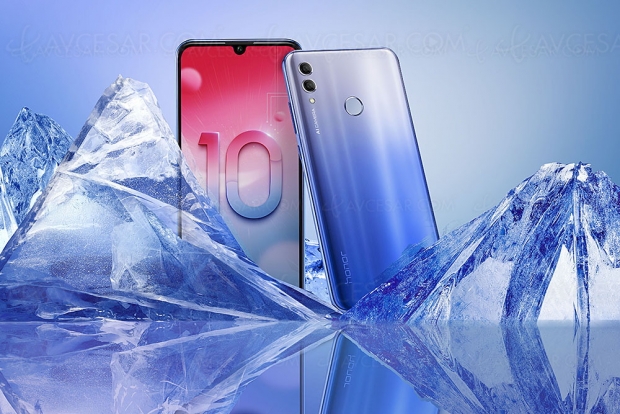 Smartphone Honor 10 Lite, capteur APN 24 Mpxls + AI pour des Selfies top qualité