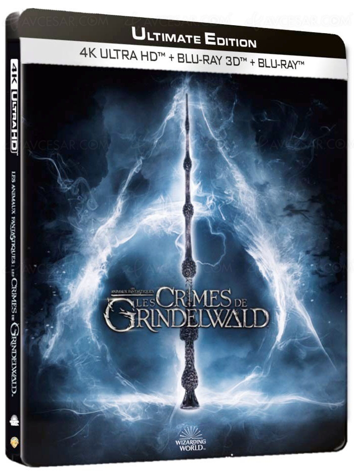 Les Animaux Fantastiques Les Crimes De Grindelwald Edition 4k Ultra Hd Magique En Vue