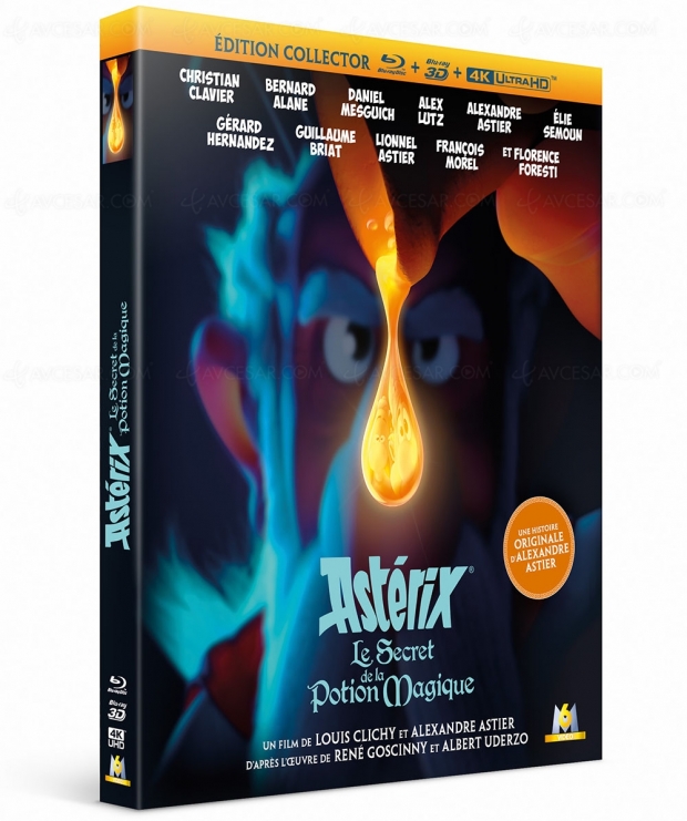 Astérix : le secret de la potion magique, un coffret Collector 4K Ultra HD, par toutatis !