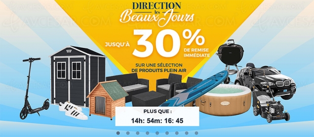 ???? Jusqu'à 30% de réduction chez CDiscount sur une sélection de produits de plein air