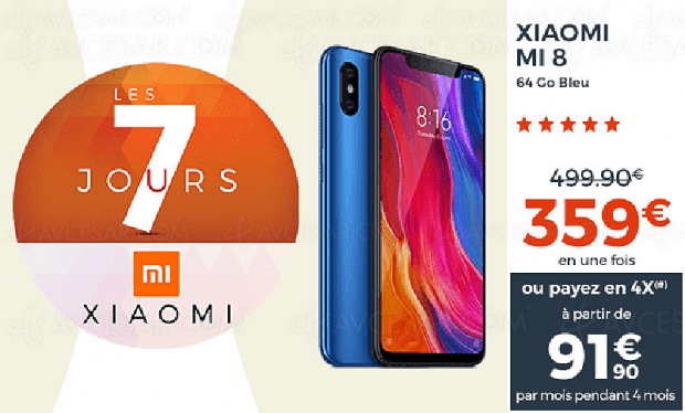 ???? Opération Les 7 jours Xiaomi CDiscount, des dizaines de promos en cours