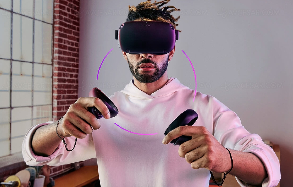 Casque de réalité on sale virtuelle oculus rift s