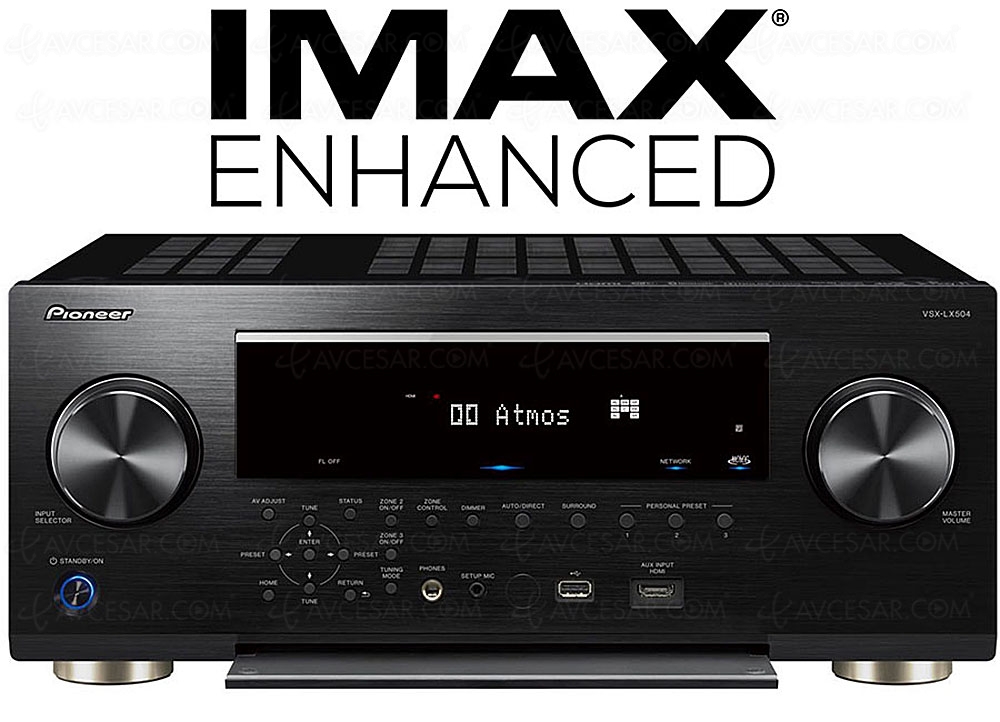 Pioneer VSX‑LX504, 9.2, Dolby Atmos, DTSX, Imax Enhanced, eARC