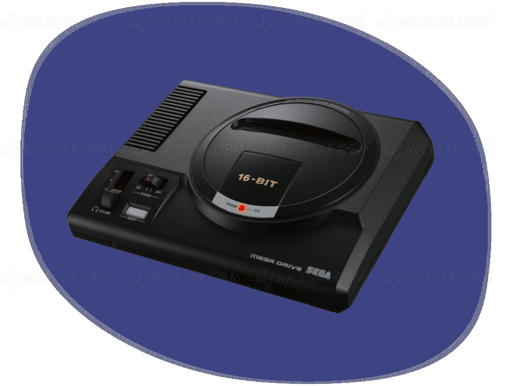 Boite et notice Megadrive Mini V1 import Japon no console no