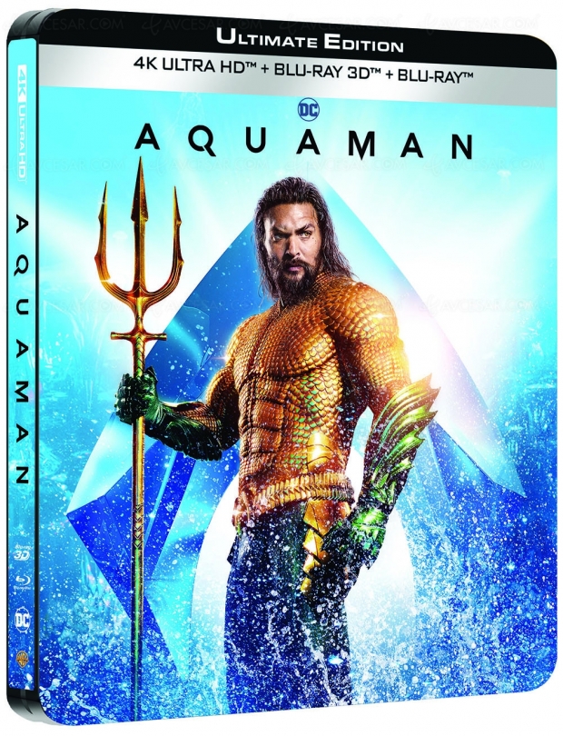 Aquaman 4K Ultra HD, toutes les infos et visuels français