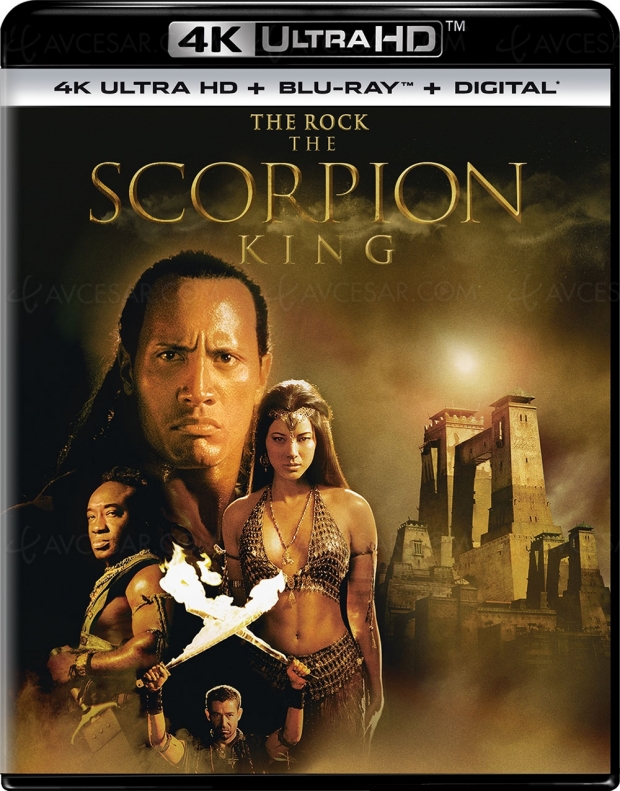 Le roi Scorpion, Dwayne « The Rock » Johnson plus jeune et en 4K Ultra HD