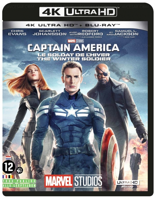 Captain America : le soldat de l'hiver + Civil War, deux éditions 4K Ultra HD en approche