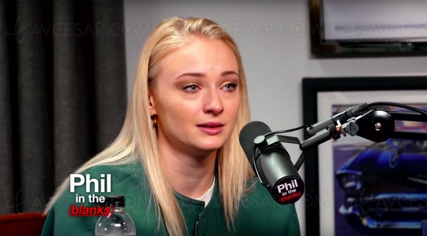 Sophie Turner (Sansa Stark de Game of Thrones) laisse éclater ses larmes