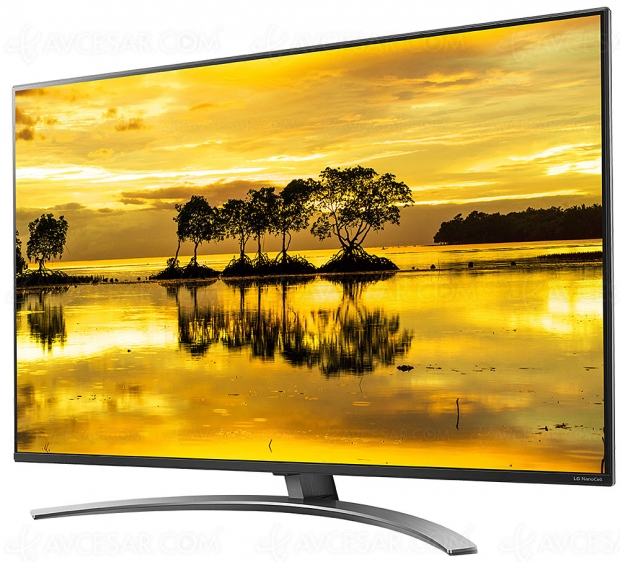 TV LED NanoCell Ultra HD LG 49SM9000 : Full LED Local Dimming et processeur Alpha 7 Gen 2