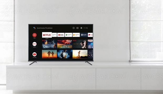 TV LED Ultra HD TCL EP660, quatre modèles HDR10 et Android 9.0