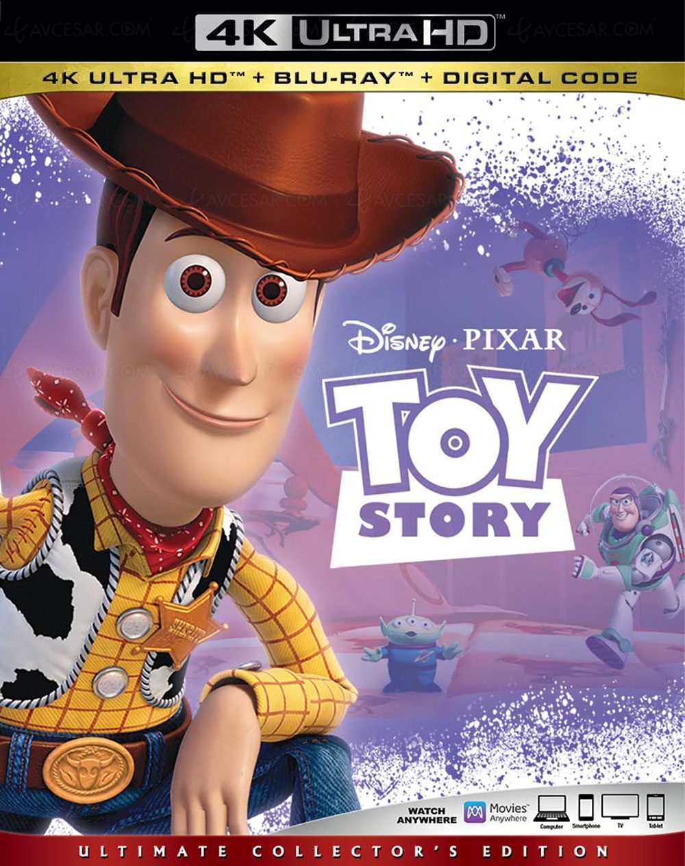 Trilogie Toy Story 4K Ultra HD, le retour de Buzz l'Éclair