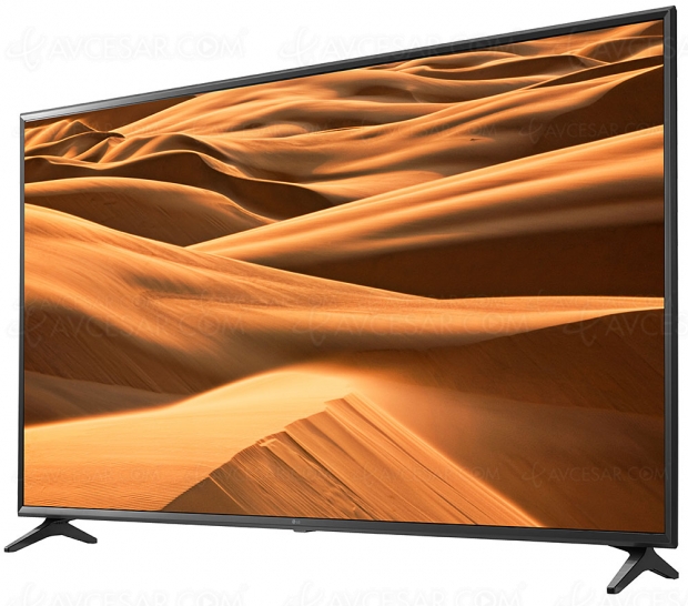 TV LED Ultra HD LG UM7100, complément de gamme 70''