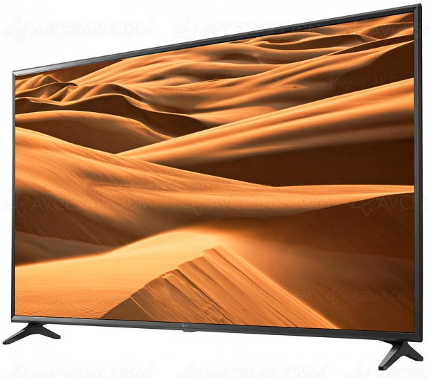 TV LED Ultra HD LG UM7110, unique référence 75''