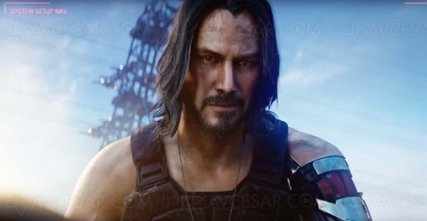 Keanu Reeves dans le jeu Cyberpunk 2077 sur PS4, Xbox et PC