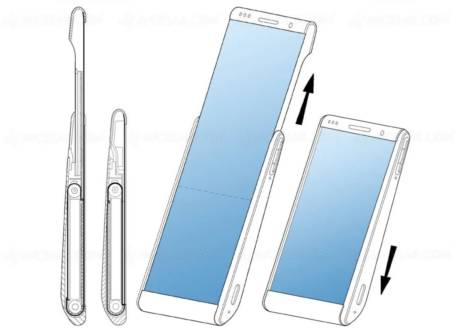 dernier-brevet-samsung-nouveau-smartphone-a-ecran-enroulable