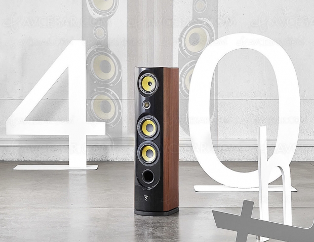 Focal Spectral 40th, enceinte trois voies néo‑rétro anniversaire