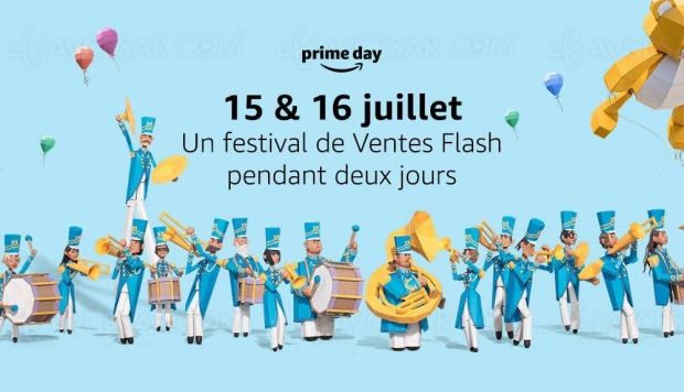 Soldes Amazon Prime Days les 15 et 16 juillet