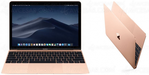 Soldes été, Apple MacBook 12'' 256 Go SSD, 8 Go Ram, à 899,99 €, soit une remise de 600 € ou 40%