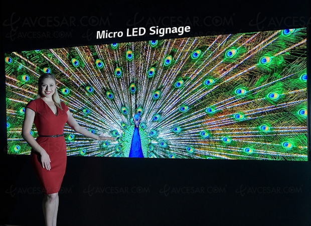 Écran Micro LED Ultra HD/8K 130