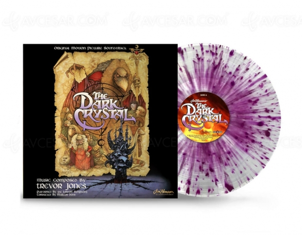 Un vinyle coloré pour la réédition de l'OST de The Dark Crystal