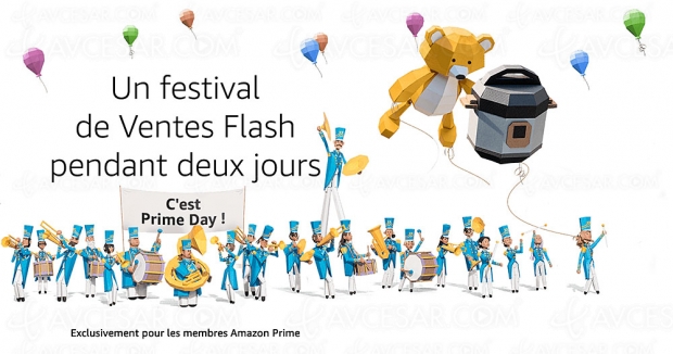 Amazon Prime Day 2019, 5 596 offres jusqu'à 70% de remise