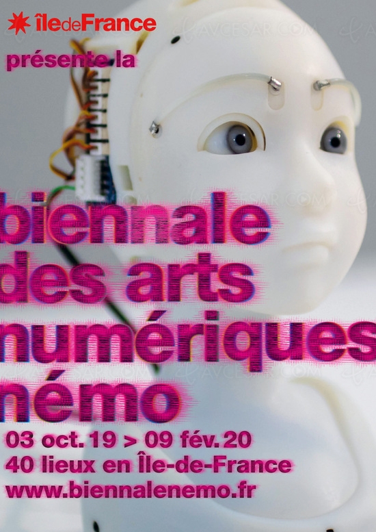 Biennale des arts numériques Némo 2019-2020, ouverture le 3 octobre