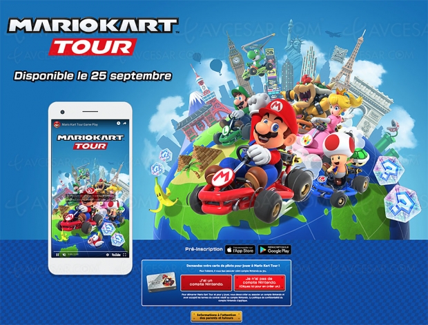 Mario Kart Tour disponible sur Android/iOS le 25 septembre 2019