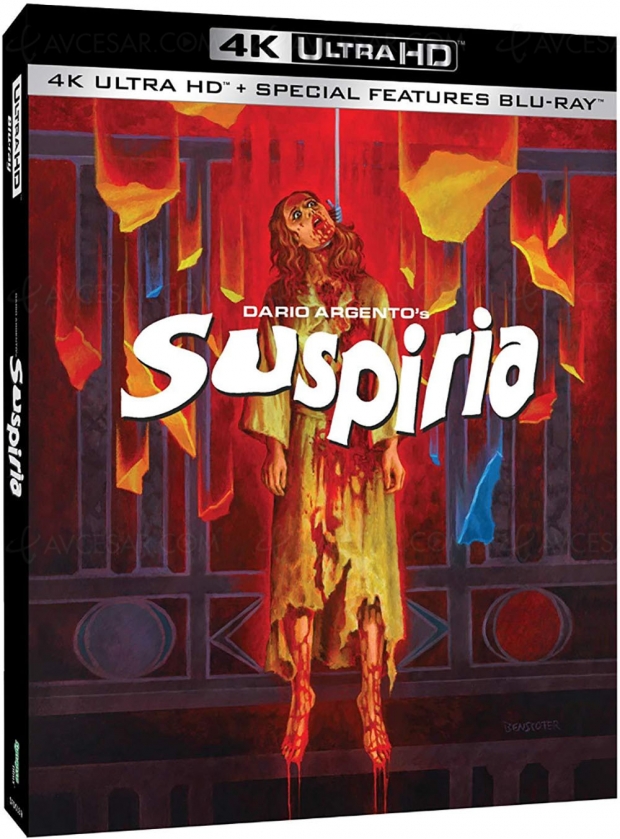 Suspiria, le chef‑d'œuvre de Dario Argento en 4K Ultra HD
