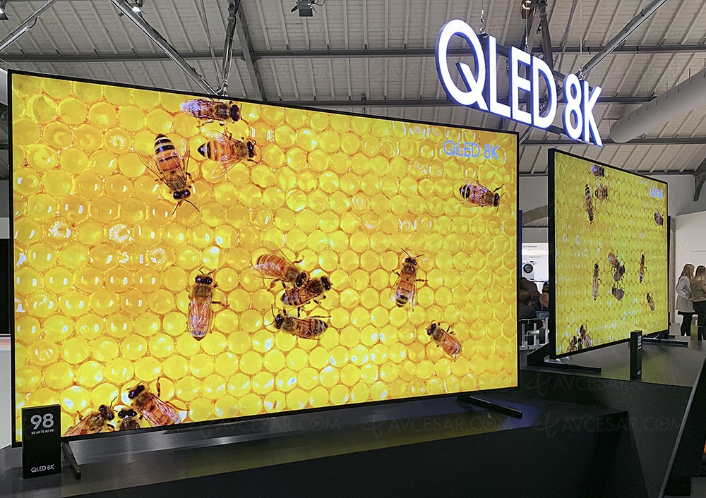 Samsung Dual LED TV, présentation au CES de Las Vegas 2020