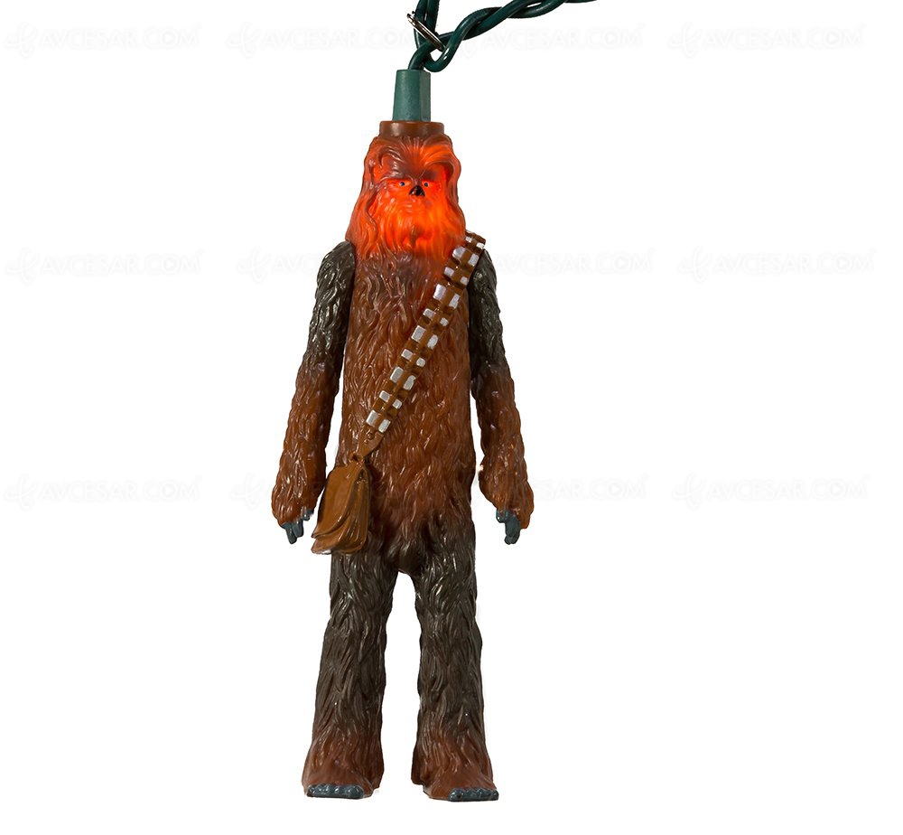 Ohohoh… Guirlande lumineuse Star Wars Chewbacca pour&nbsp;Noël
