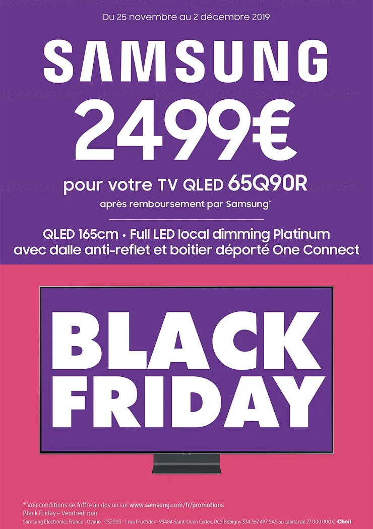 black-friday-2019-offre-de-remboursement-1-000-tv-qled-samsung-65q90r