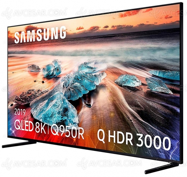 Black Friday 2019 > TV LED Ultra HD/8K Samsung QE55Q950R à 2 299 € soit 1 000 € de&nbsp;remise